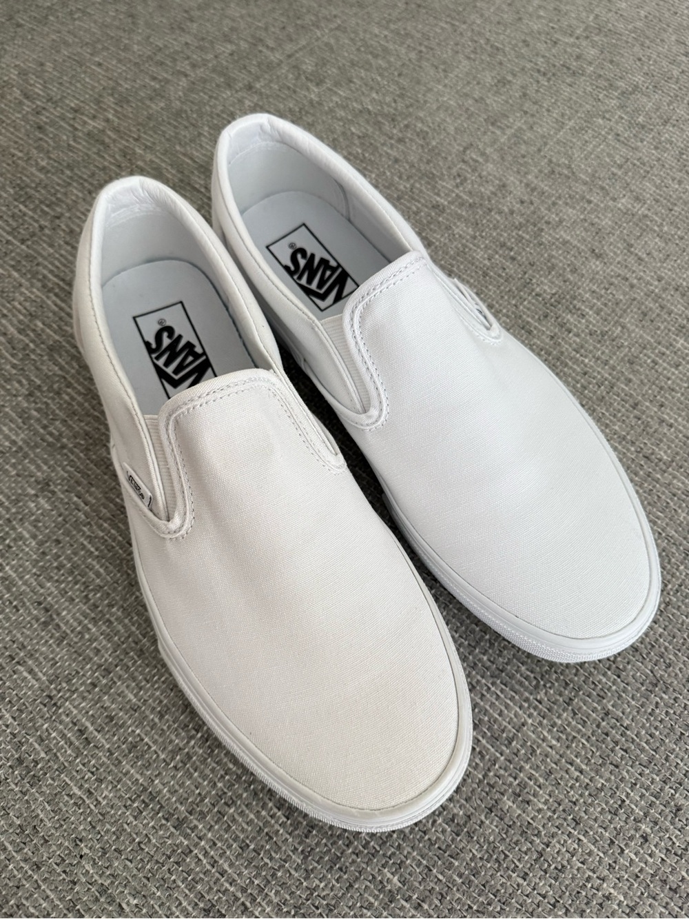 Vans Classic Slip-On Shoes - White